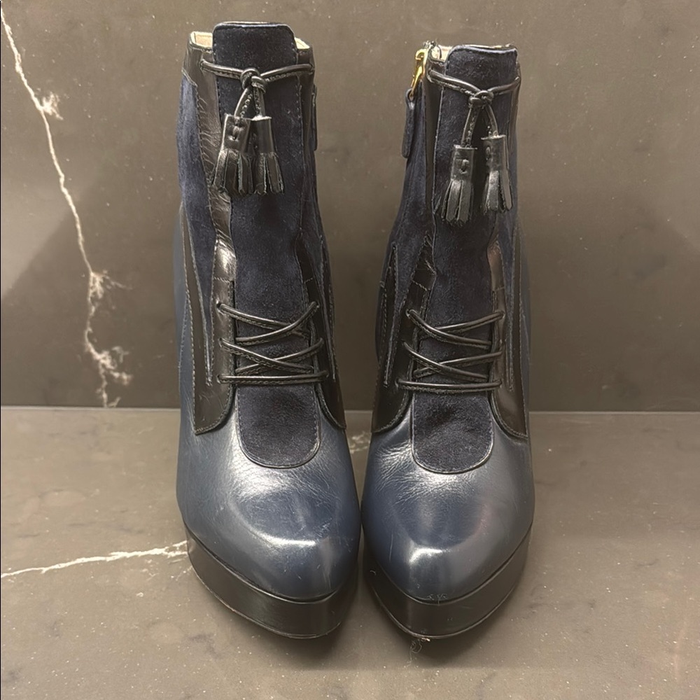 Jason Wu Leather & Suede Booties